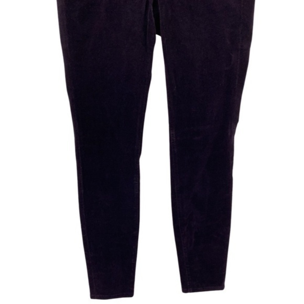 J Brand Jaipur Deep Purple Skinny Leg Mid-rise Corduroy Jeans - Picture 4 of 10